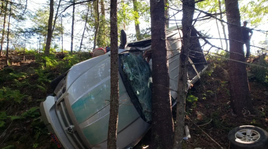 Man Injured In Single Vehicle Accident In Beaver River