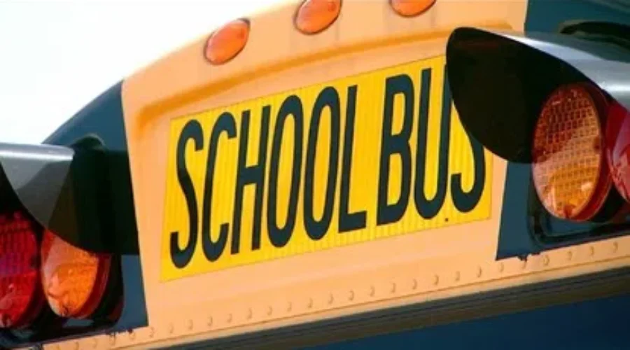 School Bus Involved In Collision