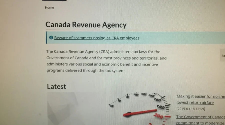 Canada Revenue Agency Back Online