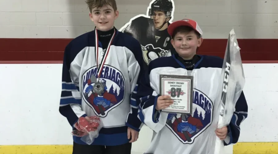 Peewee ‘AA’ Lumberjack Players Earn Awards in March Break Tournament