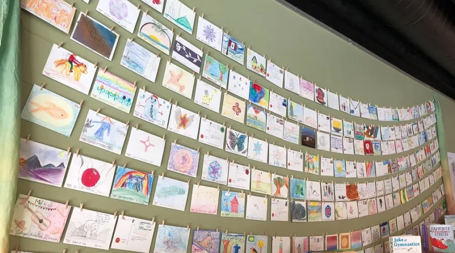 Library Displays Postcards From Across The Globe To Mark Anniversary