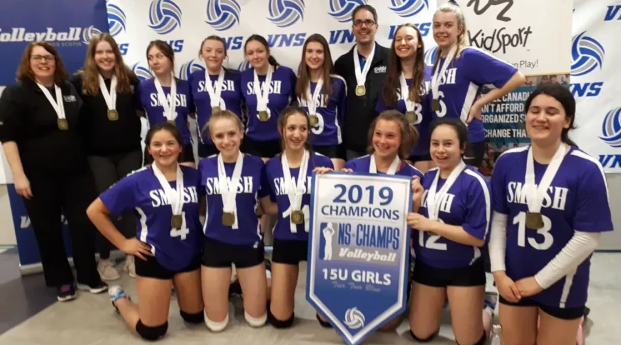 Under-15 Smash Tier 2 Volleyball Team Win Provincial Title