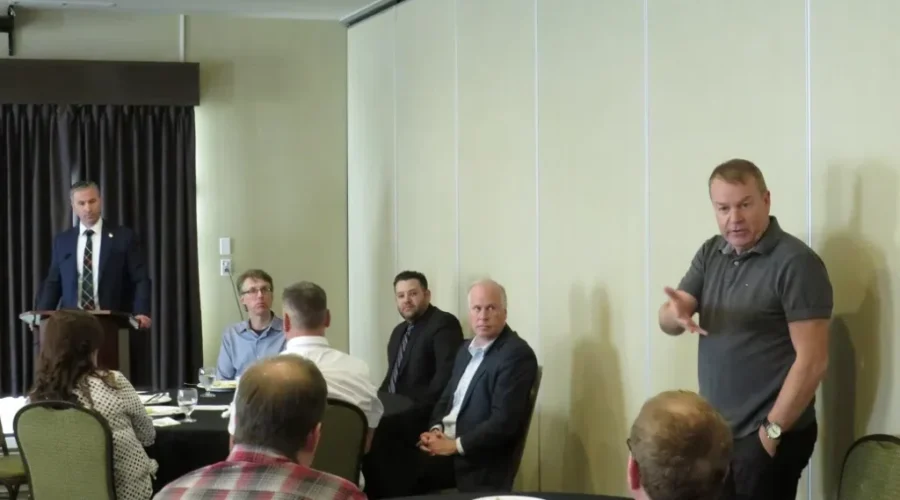Forestry Professionals Look For Answers From PC Leader At Bridgewater Luncheon