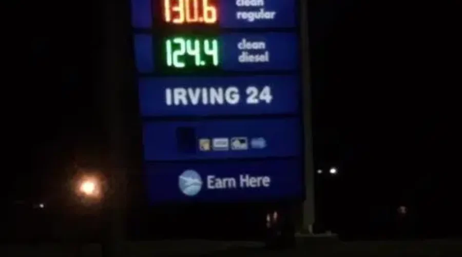 Gas Prices Down in NS