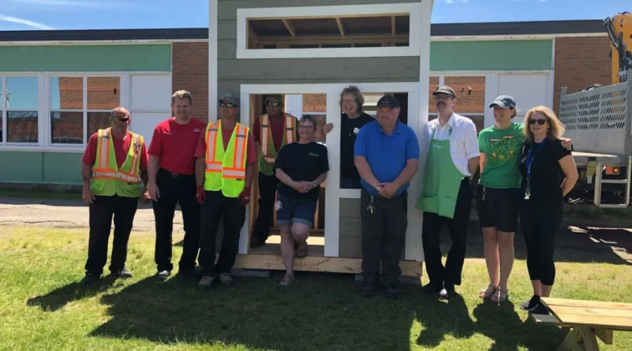Buck’s Home Building Centre, Sobeys Team Up to Bring Playhouse to Hebbville Academy
