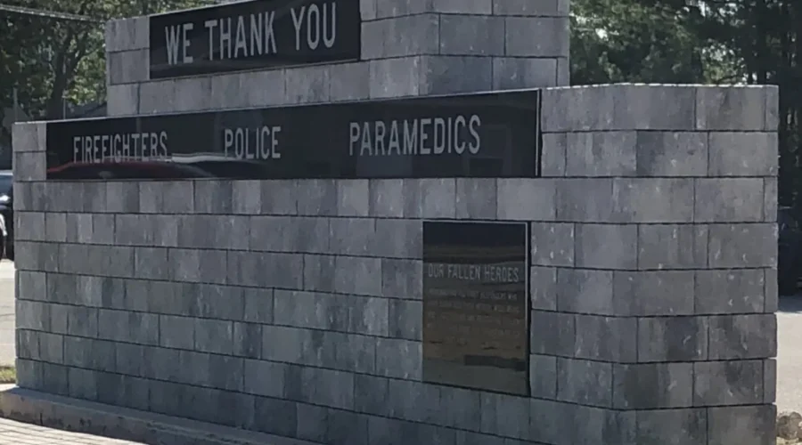 Bridgewater Monument Pays Tribute to First Responders