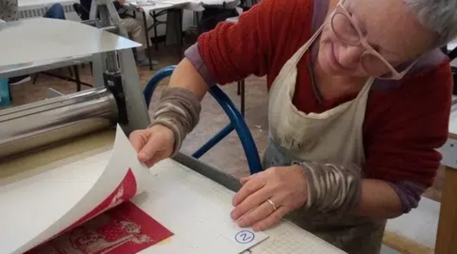 Local Printmakers Put Art on Display