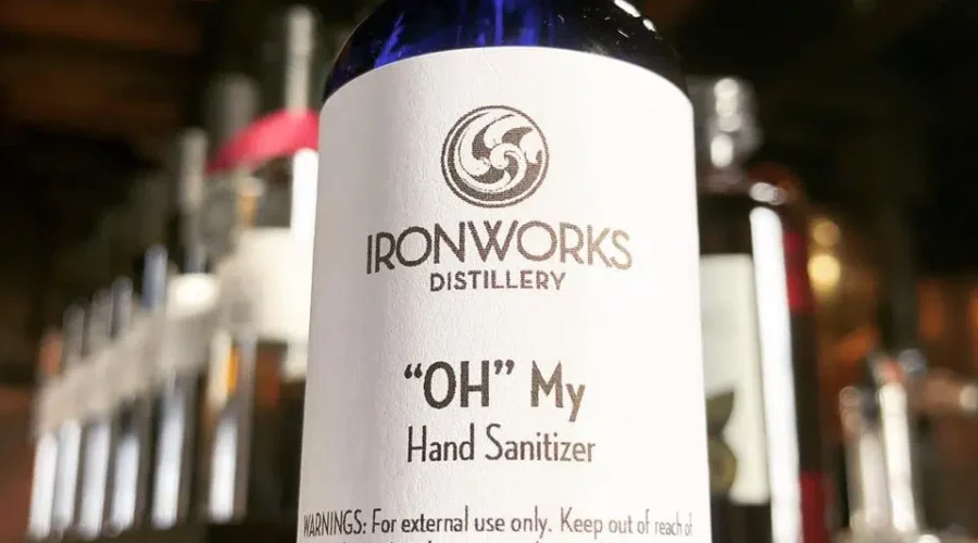 Ironworks Distillery Switches to Sanitizer Production