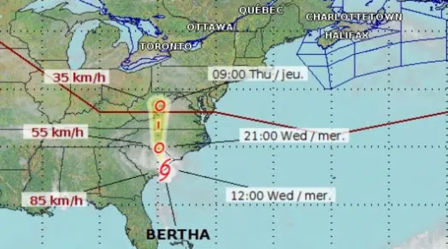 Second Tropical Storm Before Official Hurricane Season