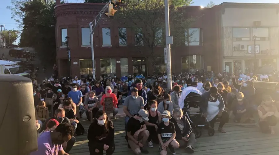 Hundreds Attend Anti-Racism Event in Bridgewater