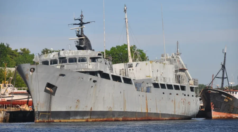 Proposals Requested For Removal Of Bridgewater’s Derelict Naval Ship