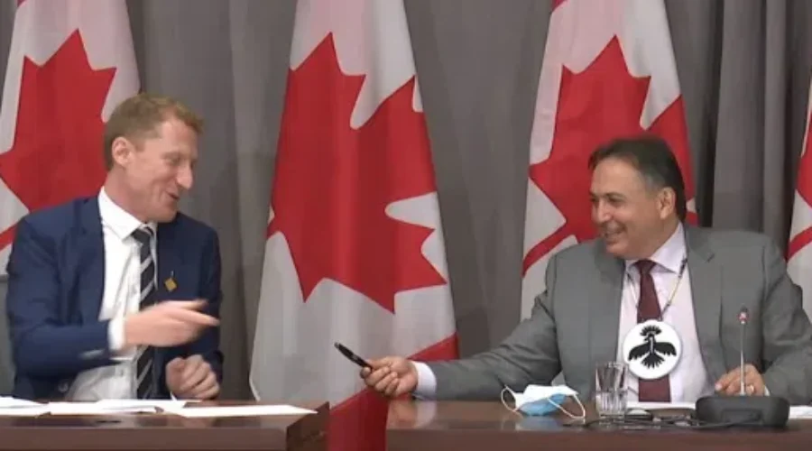 Agreement Signed For Indigenous Child And Family Services