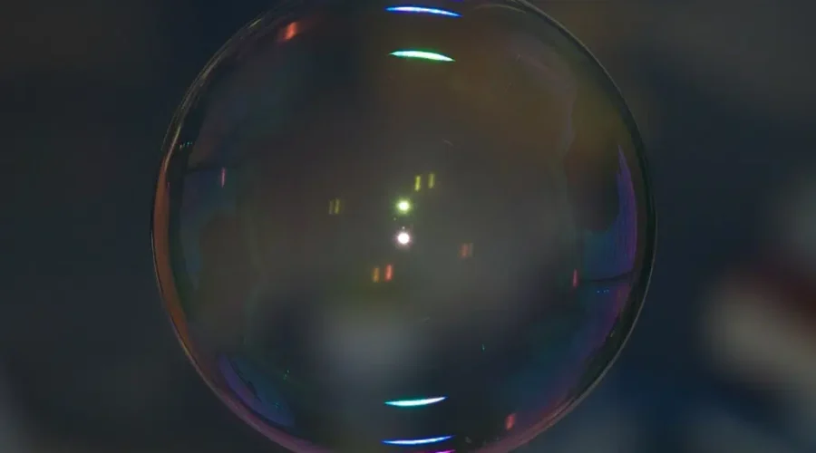 Just Like That… No More Bubble