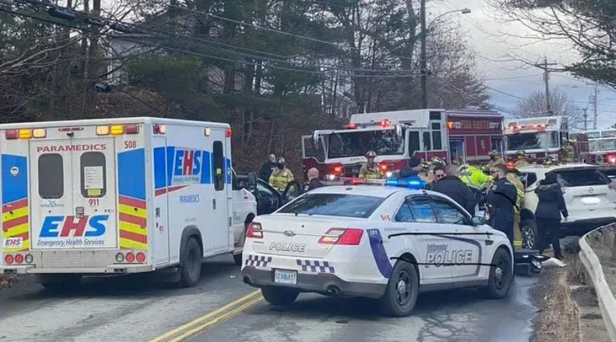 King Street Crash Sends Three to Hospital