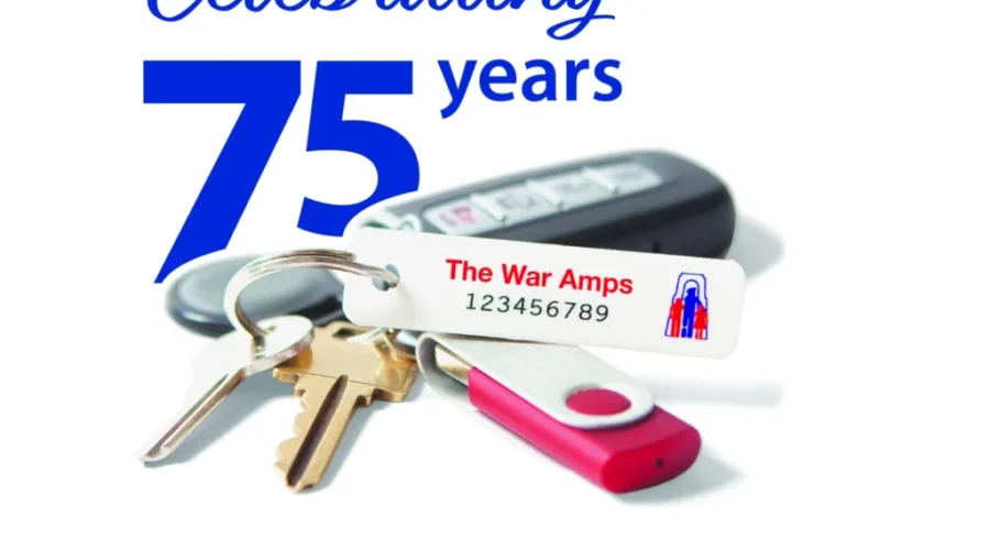 War Amps Key Tag Program Celebrate 75 Years