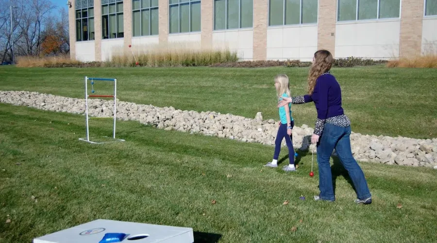 Ever Play Ladder Ball Or Disc Slam?