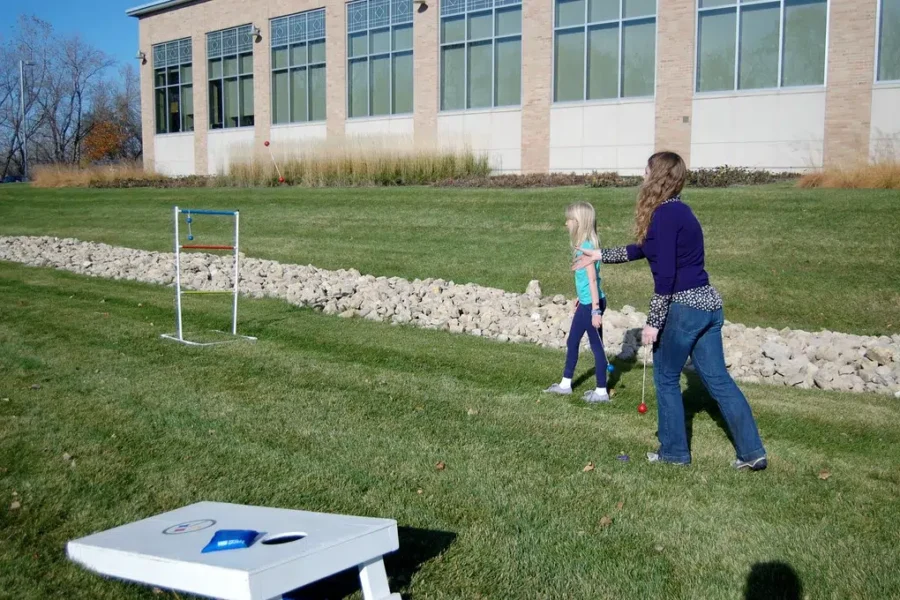 Ever Play Ladder Ball Or Disc Slam?