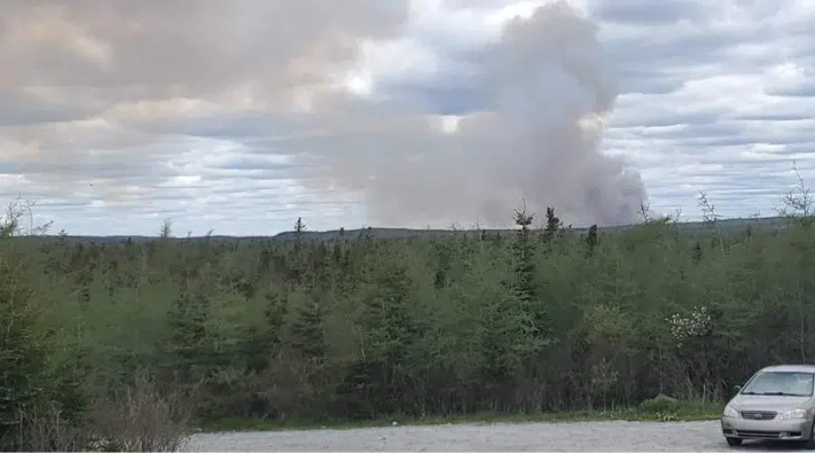 Two Ongoing Forest Fires in Barrington