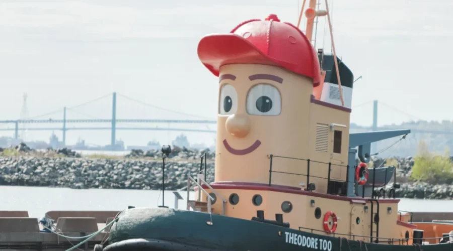 Theodore Tugboat bids farewell to Nova Scotia