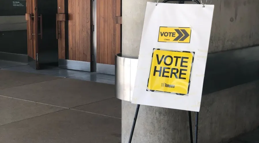 Vote counting will begin at 6:30 p.m.