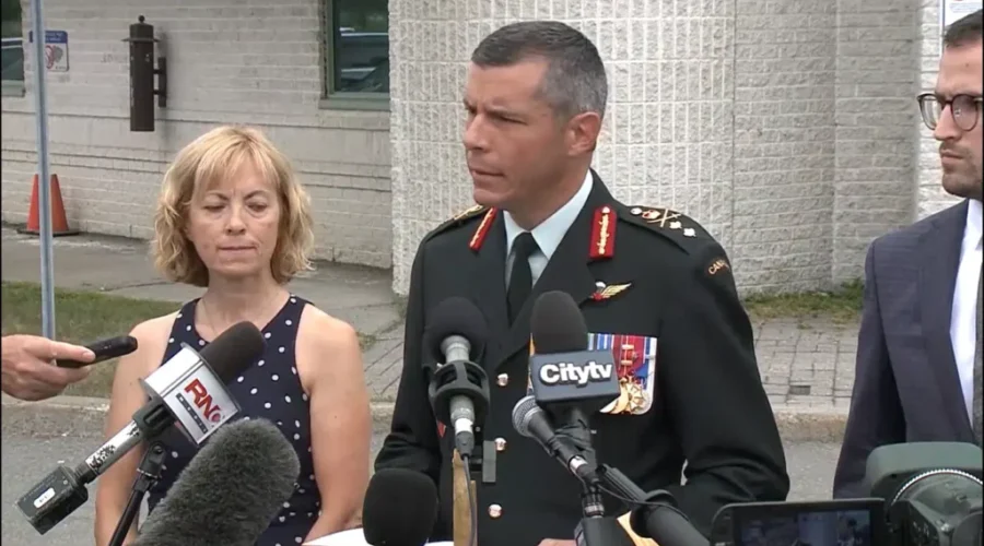 Maj.-Gen. Dany Fortin Denies Sexual Assault Charge