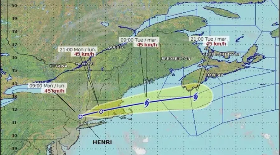 Maritimes not expected to see much of an impact from Henri