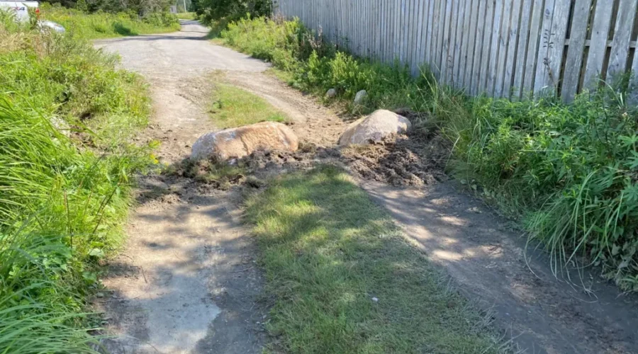 Boulders Installed at Oxners Beach To Prohibit ATVs