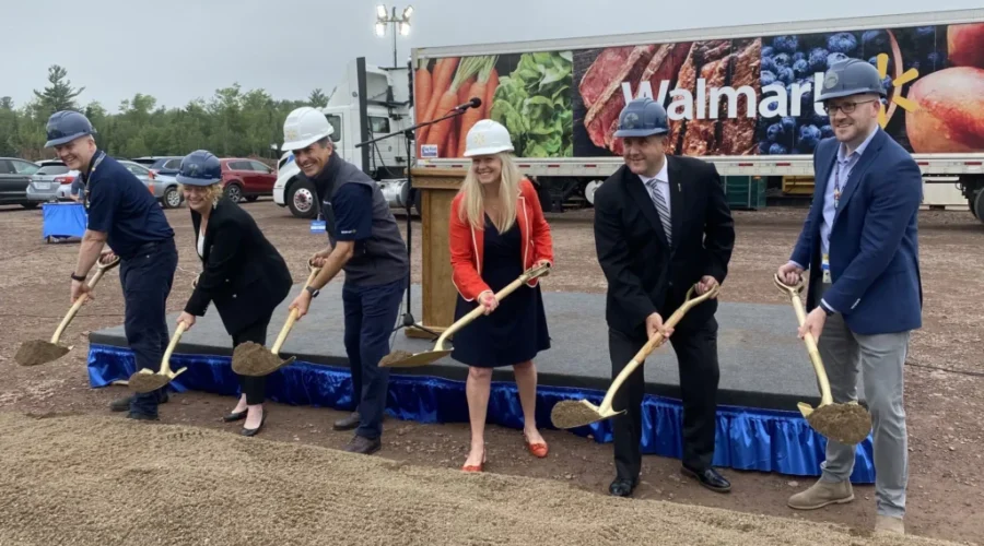 Ground Broken For Walmart Distribution Centre