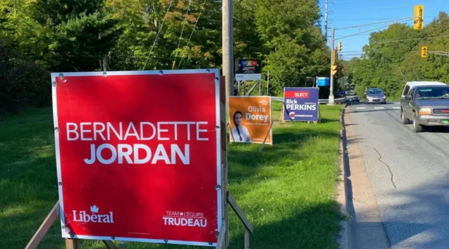 “Vote Her Out” Signs Taken Down
