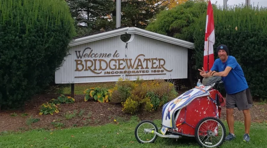 Bridgewater Man Completes Self-Healing Walk Across Canada