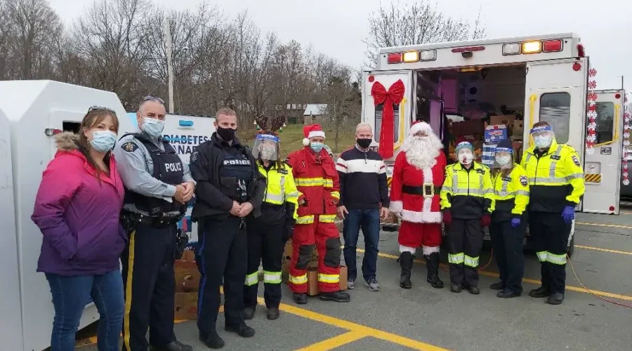 First Responders Hope To Fill Ambulance During Haul-A-Day Food Drive