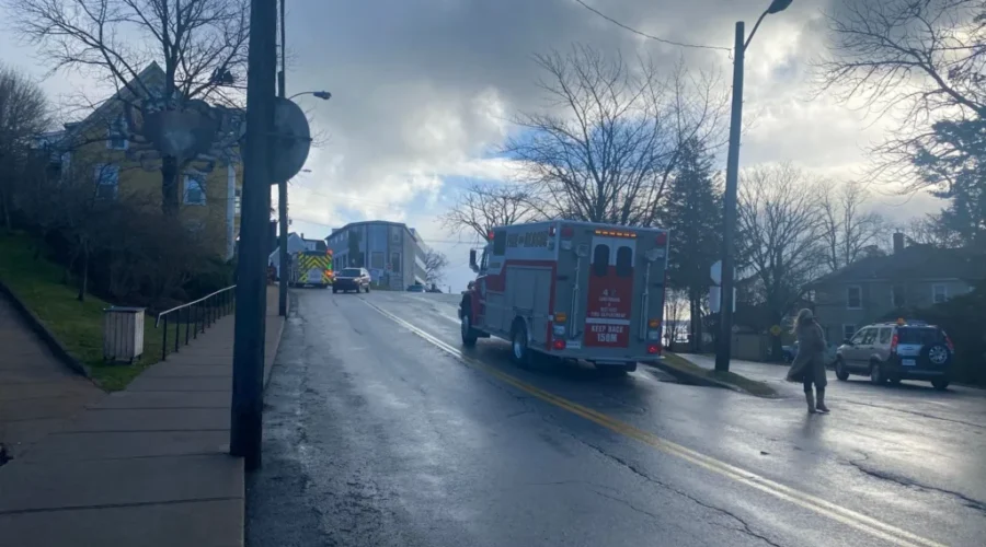 Lunenburg FD Respond to Downed Electrical Lines