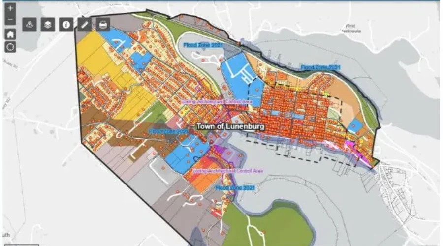 Lunenburg Launches Online Zoning Map