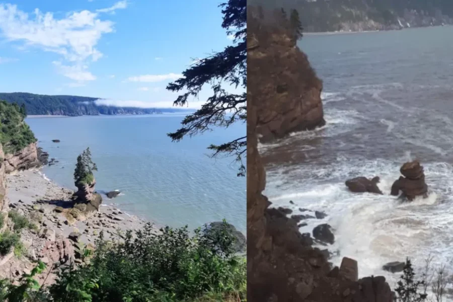 Fundy Trail Parkway’s Flowerpot Rock Falls