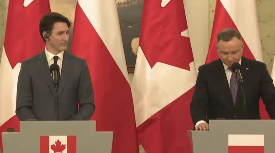Trudeau Announces More Humanitarian Aid For Ukraine