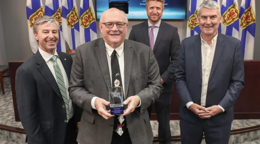 Nova Scotia’s top doctor receives new award named in his honour