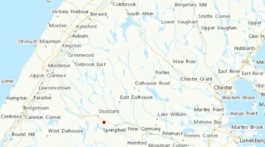 New Germany hit by 1.8 magnitude earthquake