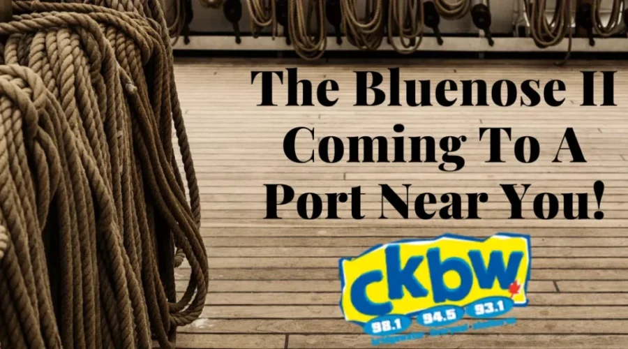 The Bluenose Is Sailing Into A Port Near You! Check Out The Schedule Here!