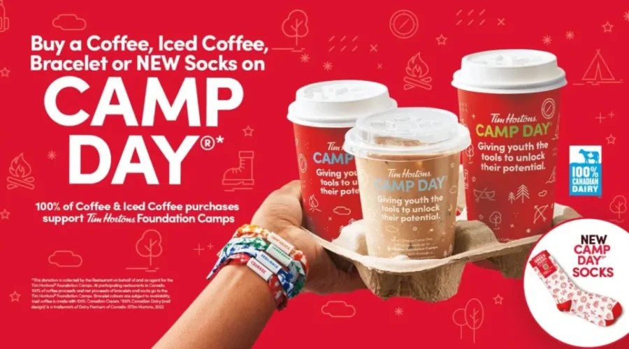 Tim Hortons Camp Day Is TODAY!!!