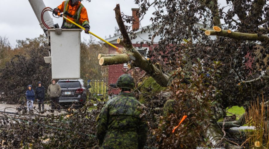 Fiona: Crews, Military Helping Power Restoration Efforts