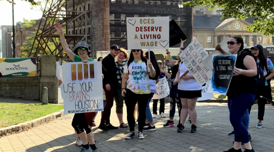 Daycare operator believes workers undervalued for decades