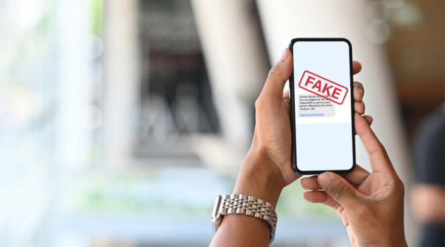 Mounties warn of Fiona relief texting scam