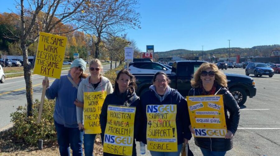 NSGEU School Support Workers Strikes Enter Second Week