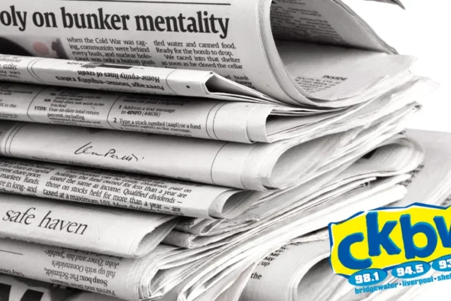 Newspaper-Less! This Newspaper Is Getting Rid Of Paper Copies in Some Areas Of NS!