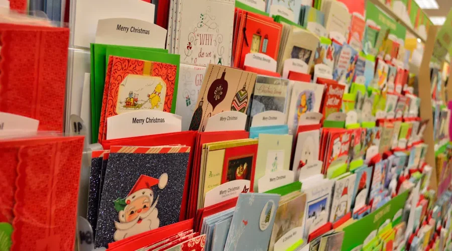 The Old Christmas Card