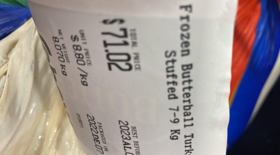 Many people balking at turkey prices ahead of holidays