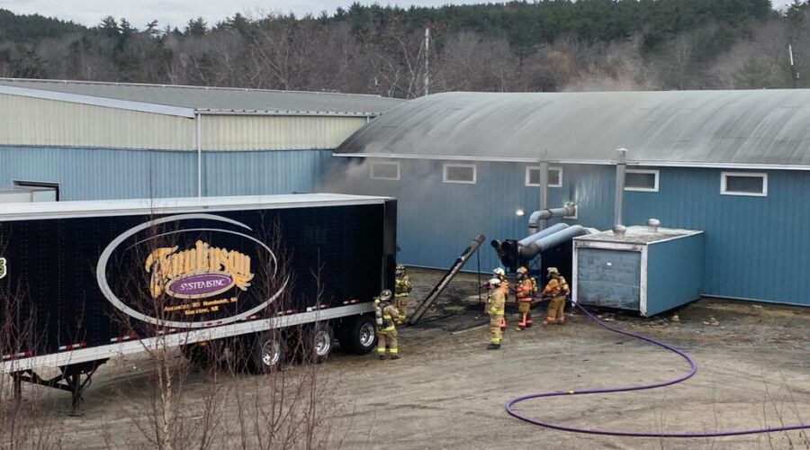 Bridgewater Fire Department Repond To Commercial Fire