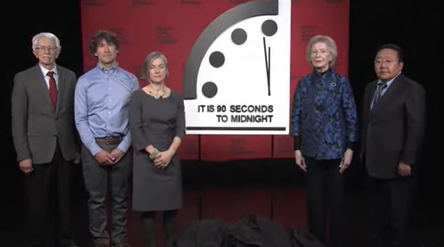 Doomsday Clock Moves Closer To Midnight