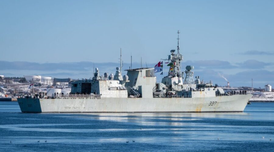 HMCS Fredericton Deploys to Mediterranean on Operation Reassurance