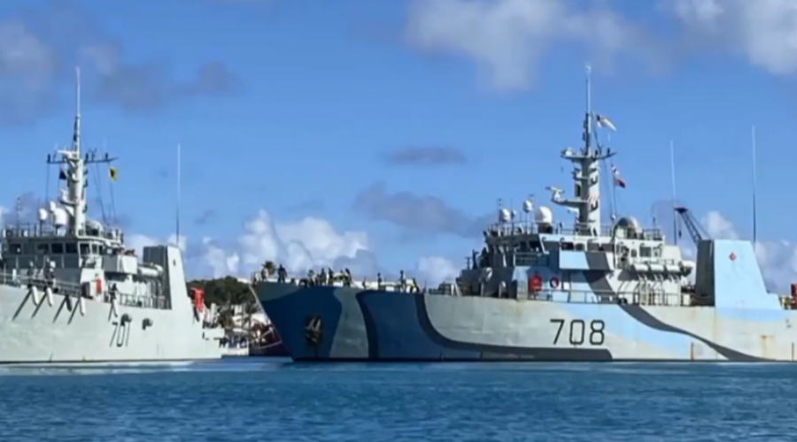 Ottawa Sends Two Naval Ships HMCS Glace Bay and Moncton to Haiti